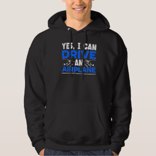 Ja, ik kan een vliegtuigvliegtuig besturen met een hoodie