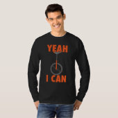 Ja, ik kan Rider uitschrijven T-shirt (Voorkant volledig)