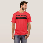 Ja ik kan t-shirt (Voorkant volledig)