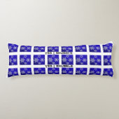 Ja, ik knuffel grappig winter sneeuw body pillow lichaamskussen (Voorkant)
