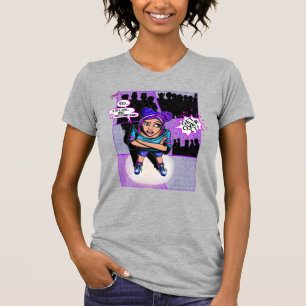 "Ja, ik lees stripboeken" Girl's Comic Con T-shirt