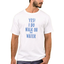 Ja! Ik loop wel op bevroren water t-shirt