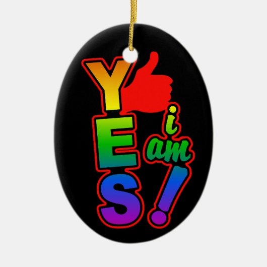 JA IK ornament BEN, pas me aan (Voorkant)