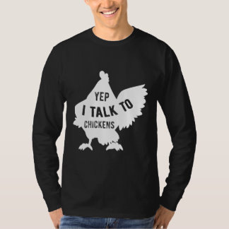 Ja, ik praat met Chicken 128. T-shirt