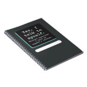 Ja, ik praat met mijn eigen mening / de mening van notitieboek (Rechterzijde)