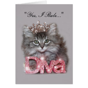 "Ja, ik regel!" Diva van een Kat