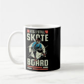 Ja ik skateboard nog steeds koffiemok (Links)