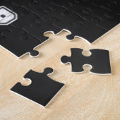 Ja, ik speel Basketball als een meisje blauw Legpuzzel (Zijkant)