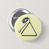 Ja, ik speel de driehoek. ronde button 5,7 cm (Voorkant /achterkant)