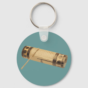 Ja, ik speel de Guiro. Sleutelhanger