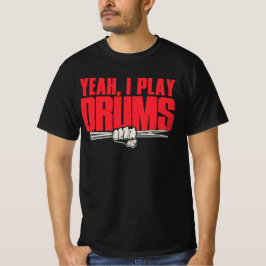 Ja, ik speel Drums T-shirt