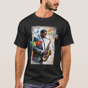 Ja, ik spreek Coltrane - Jazz Music Lover T-shirt