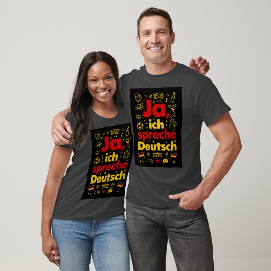 Ja, ik spreek Duits T-shirt (Unisex)