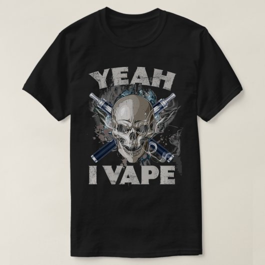 Ja, ik Vape Funny Vaping Tshirts Vaping Gifts Pre (Design voorkant)