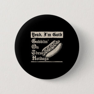 Ja, ik verslind deze hotdogs ronde button 5,7 cm