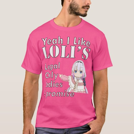 Ja, ik vind Loli leuk T-shirt (Voorkant)