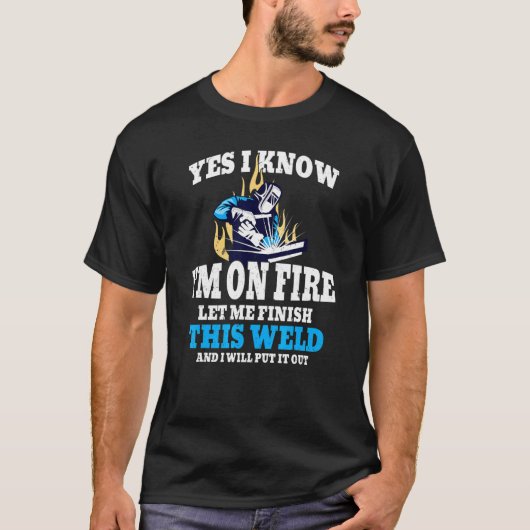 Ja, ik weet dat ik brandblusvlammetalsmith F T-shirt (Voorkant)