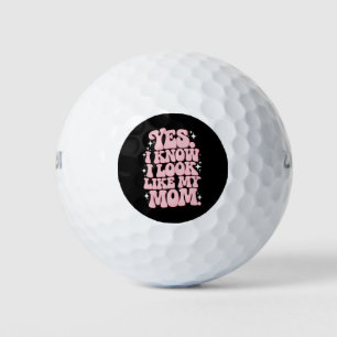 Ja, ik weet dat ik er uitzie als mijn moeder Groov Golfballen