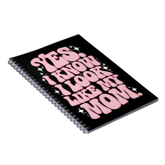Ja, ik weet dat ik er uitzie als mijn moeder Groov Notitieboek (Rechterzijde)