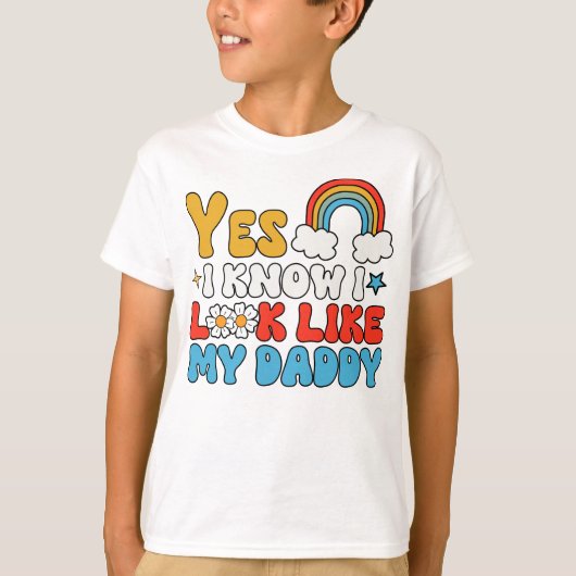 Ja, ik weet dat ik eruit zie als mijn vader t-shirt (Voorkant)