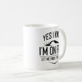 Ja, ik weet dat ik in brand sta koffiemok (Voorkant rechts)