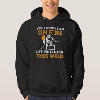 Ja, ik weet dat ik in brand sta... laat me deze li hoodie