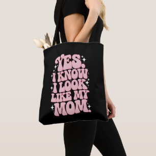 Ja, ik weet dat ik op mijn moeder lijk, Groovy Moe Tote Bag