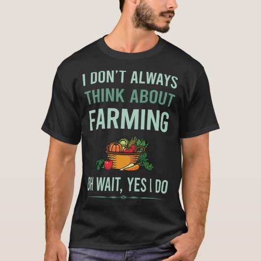 Ja, ik werk als boer van Boerderij T-shirt (Voorkant)