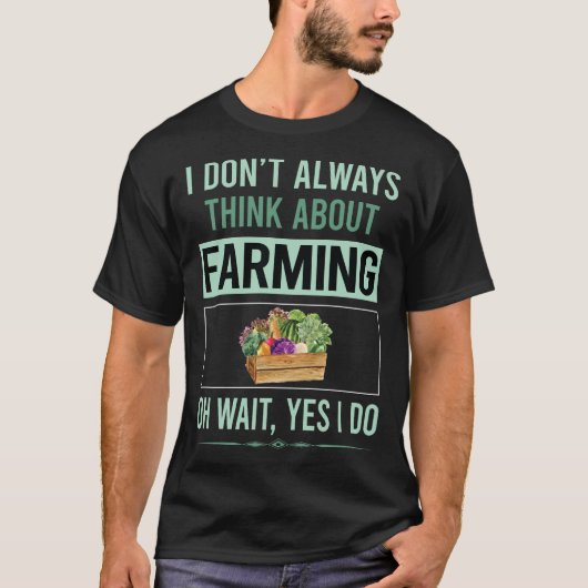 Ja, ik werk als boer van Boerderij T-shirt (Voorkant)