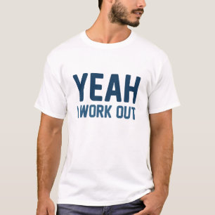 Ja, ik werk uit t-shirt