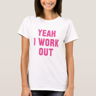 Ja, ik werk uit t-shirt