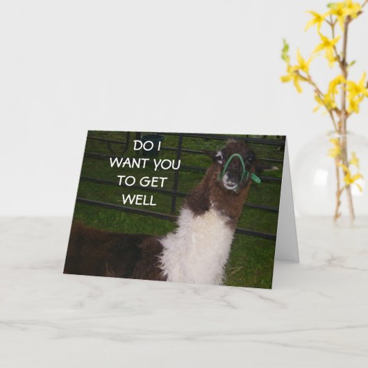 JA! IK WIL DAT WE GEZOND WORDEN KAART (Gele Bloem)