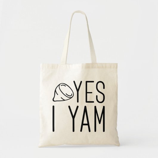 Ja ik Yam Tote Bag (Voorkant)