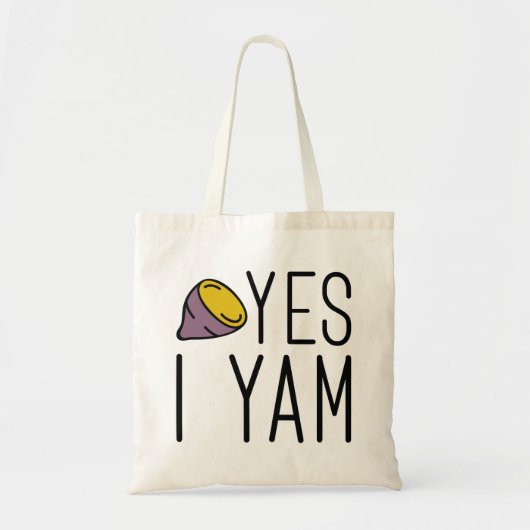 Ja ik Yam Tote Bag (Voorkant)