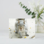 "Ja, ik zou graag wat eten" Briefkaart (Staand voorkant)