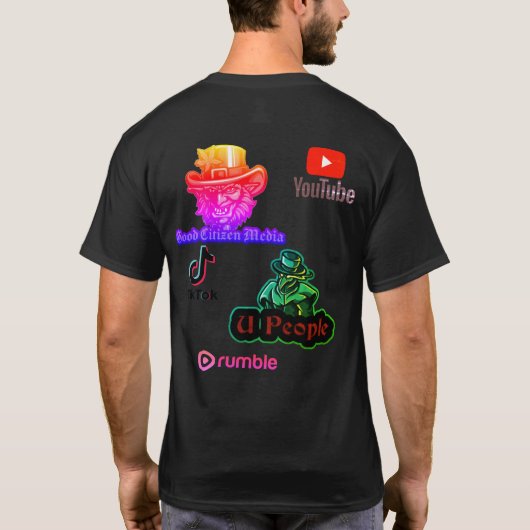 Ja Im Zo "SORRY" U Mensen & GCM Aangepast Ontwerp T-shirt (Achterkant)