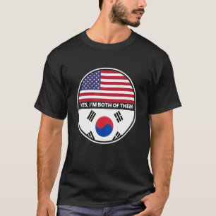 Ja in beide VS Japan vlag T-shirt