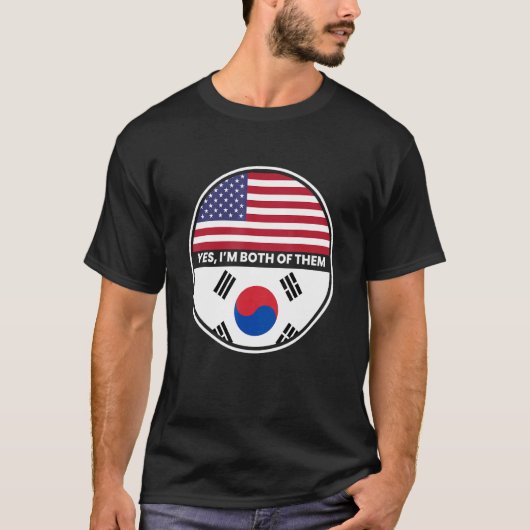 Ja in beide VS Japan vlag T-shirt (Voorkant)