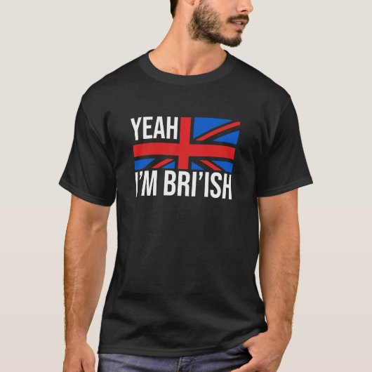 Ja, in het Brits hoe zou je Meme kennen T-shirt (Voorkant)