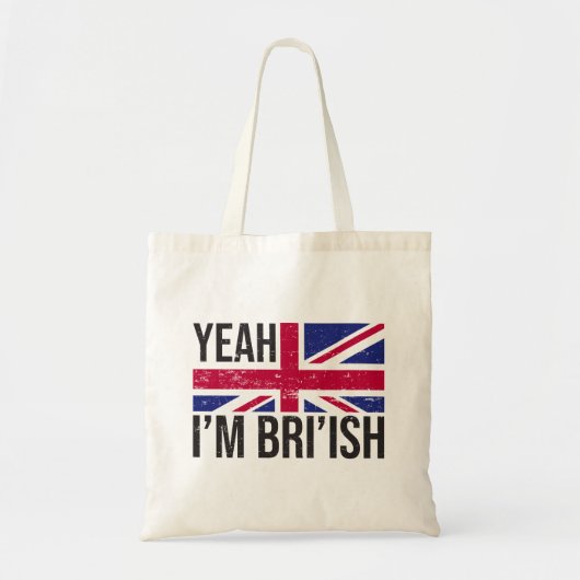 Ja, in het Brits hoe zou je Meme kennen Tote Bag (Voorkant)