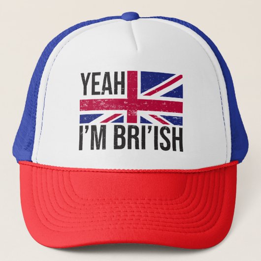 Ja, in het Brits hoe zou je Meme kennen Trucker Pet (Voorkant)