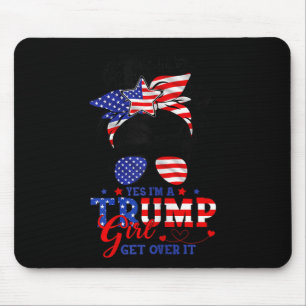 Ja in Trump Girl Get Over It Steun Trump Girl M Muismat