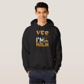 Ja islamitische islamitische islamitisch hoodie (Voorkant volledig)