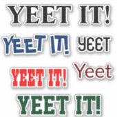 JA, IT wissel vinylStickers voor laptop-Notitieboe Sticker (Voorkant)