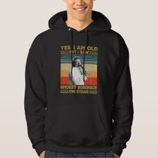 Ja Ja, ik ben oud, maar ik zag Smokey Robinson op Hoodie