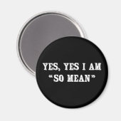 Ja, ja, ik ben zo gemiddeld. magneet (Voorkant / Achterkant)