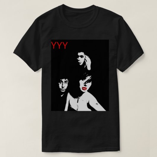 Ja, ja, ja, ja, zwart en wit, klassieke T-shirt (Design voorkant)
