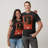 JA JA jongen retro meisje T-shirt (Unisex)
