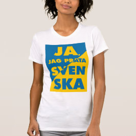 Ja, Jag Prata Svenska, ja, ik spreek Zweeds T-shirt