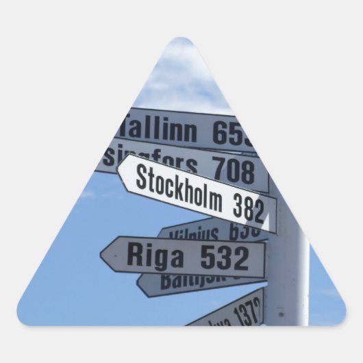 Ja, je kunt er van hier vandaan komen sticker (Voorkant)